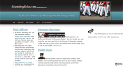 Desktop Screenshot of marchinglinks.com
